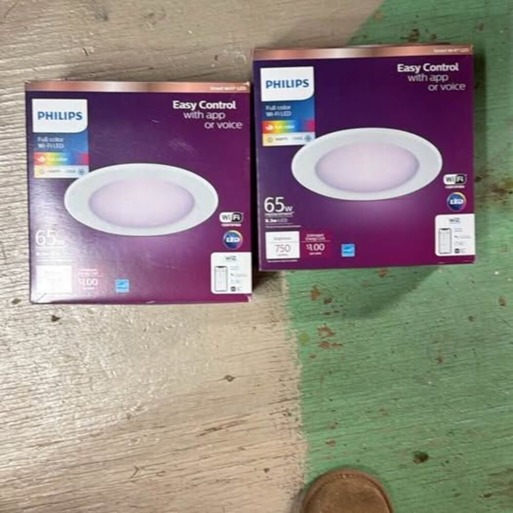 Philips Smart Wi-Fi LED Lights 2-pack
